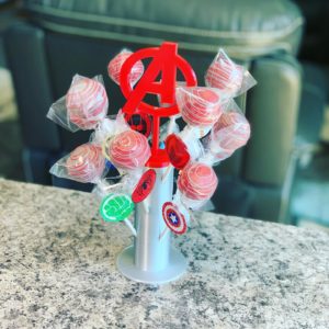 Avengers Cake Pops