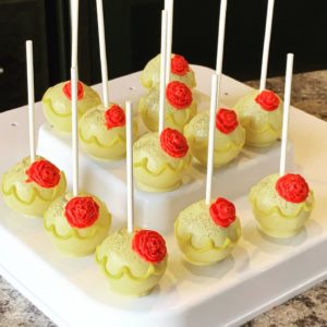 Beauty and the Beast Cake Pops
